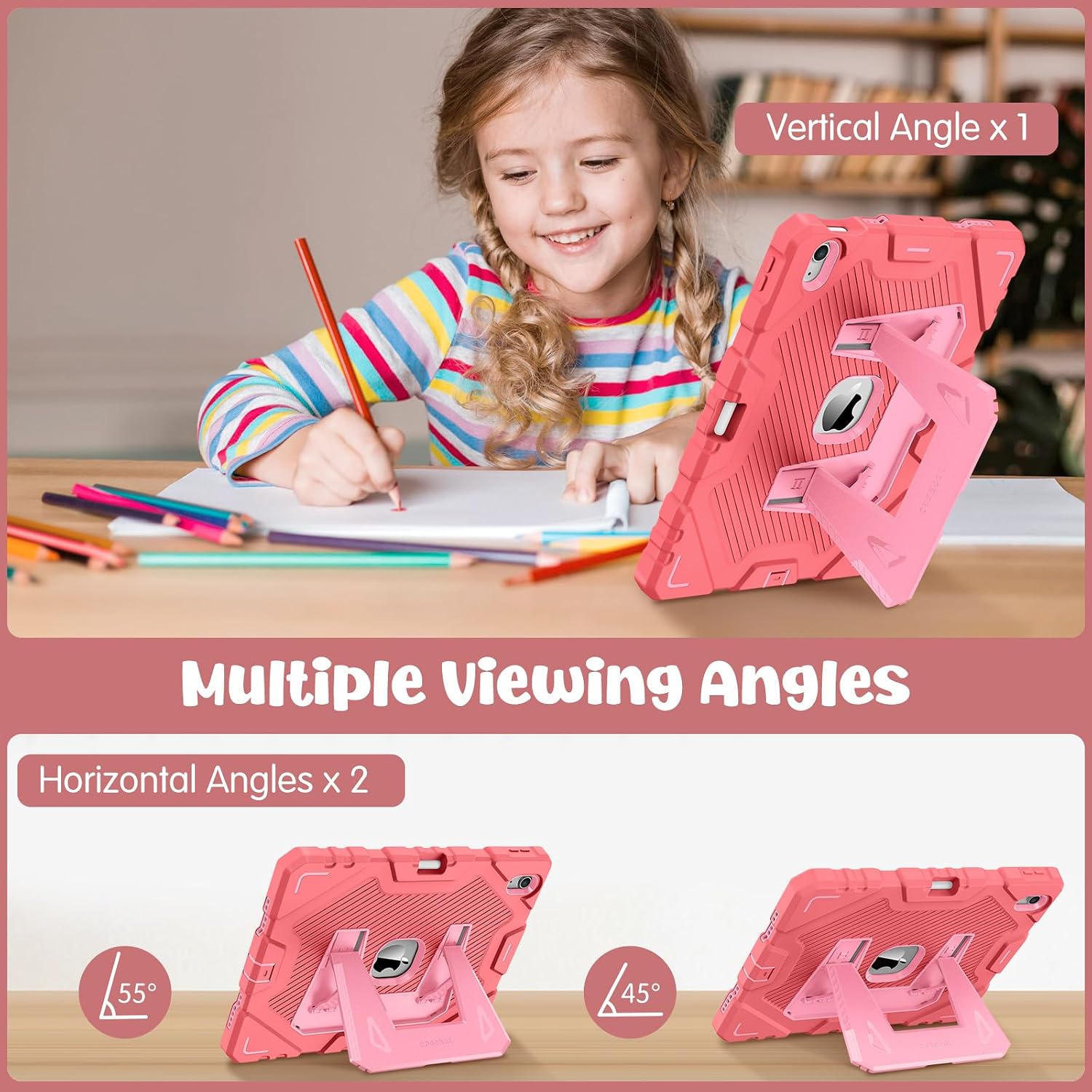 Fintie Kid-Friendly Case for iPad Air 11-inch & iPad Air 5th/4th Gen 10.9" image 4