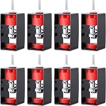 NYXOVA 8 Pack Ceiling Spring Vibration Isolator Hangers, 110 lb Capacity Anti Vibration Mounts with 1.2" Deflection, Shock Absorber Suspension for A/C Air Handler, Home Theater, Studio