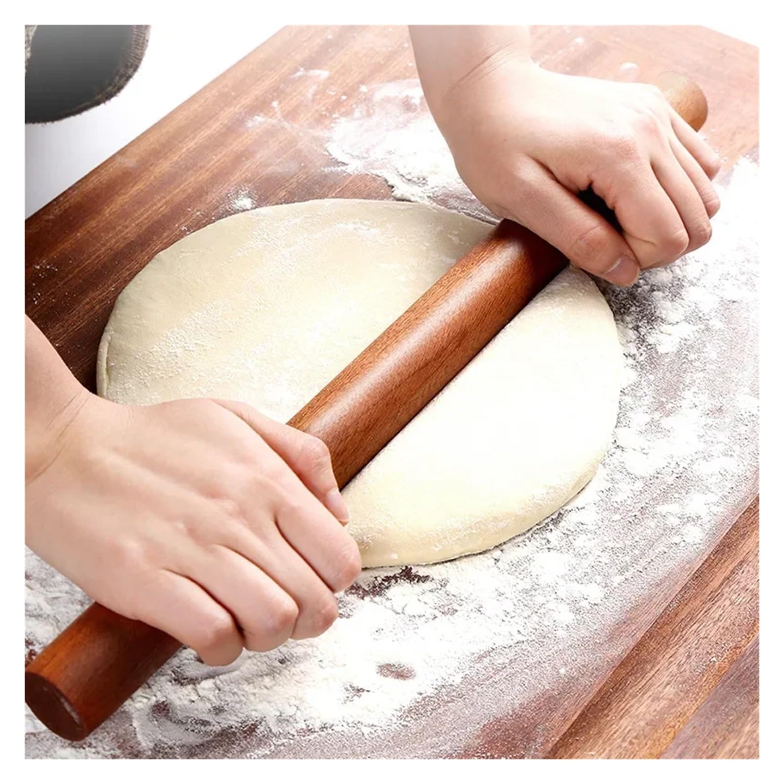 30/50/60 cm rodillo decoración masa cocina pastelería herramienta for hornear(60CM)