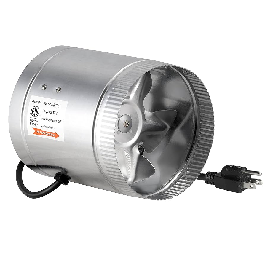 HeapUpOctaverプラッタ　FR Amazon.com: iPower 6 Inch 240 CFM Inline Duct Vent Blower