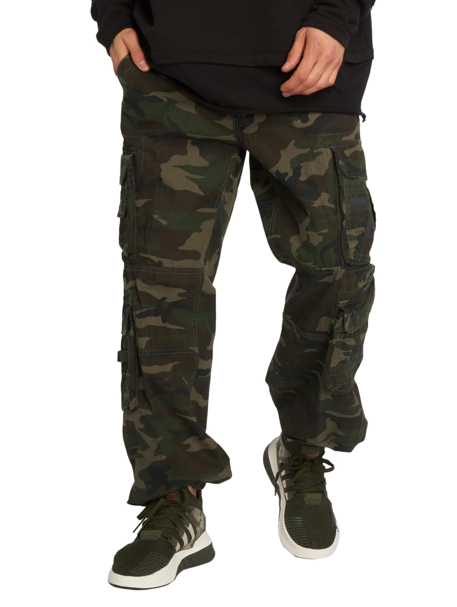 Brandit Pure Vintage Pants, Uomo, Woodland, Xl-image