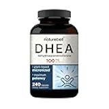 NatureBell DHEA 100mg - 240 Capsules - DHEA Supplement for Energy Levels, Immune Health & Healthy Aging Support - Highly Bioavailable* - Non-GMO & Gluten Free