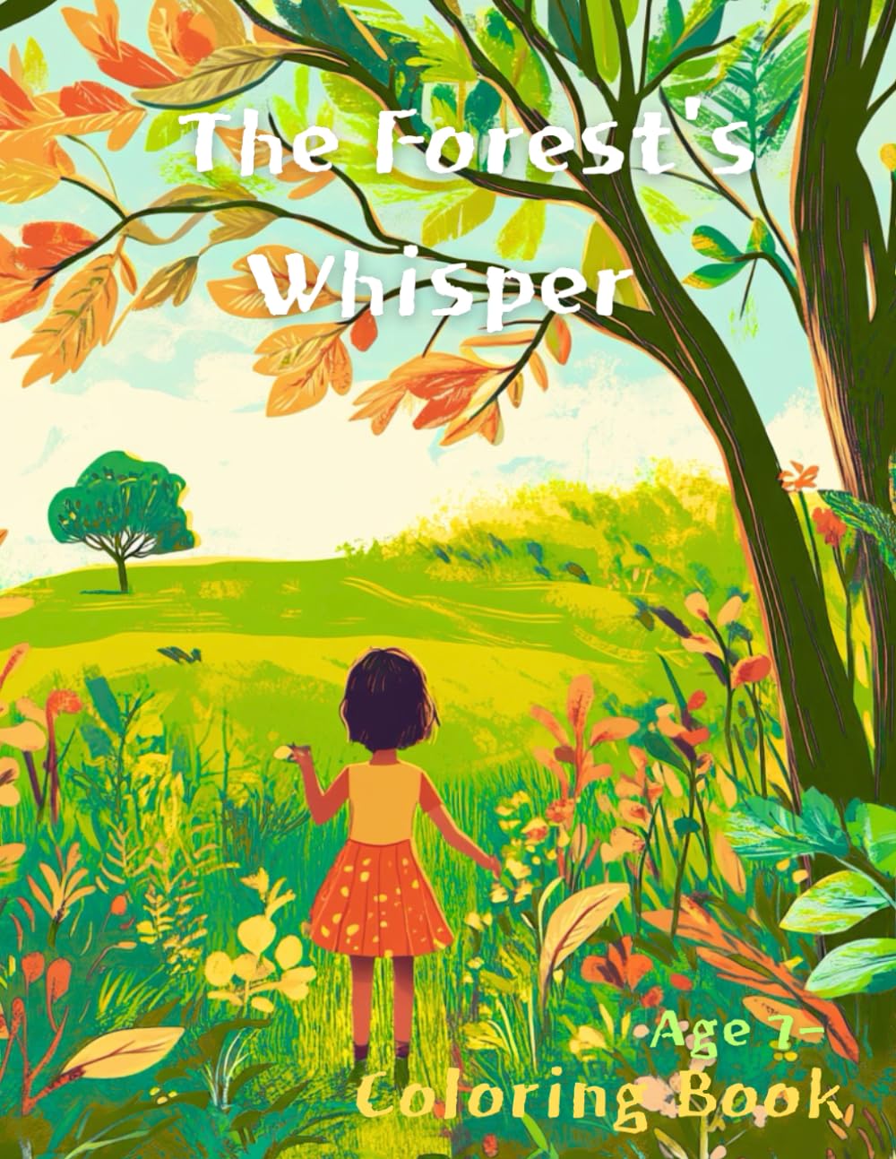 The forest's whisper: Coloring book
