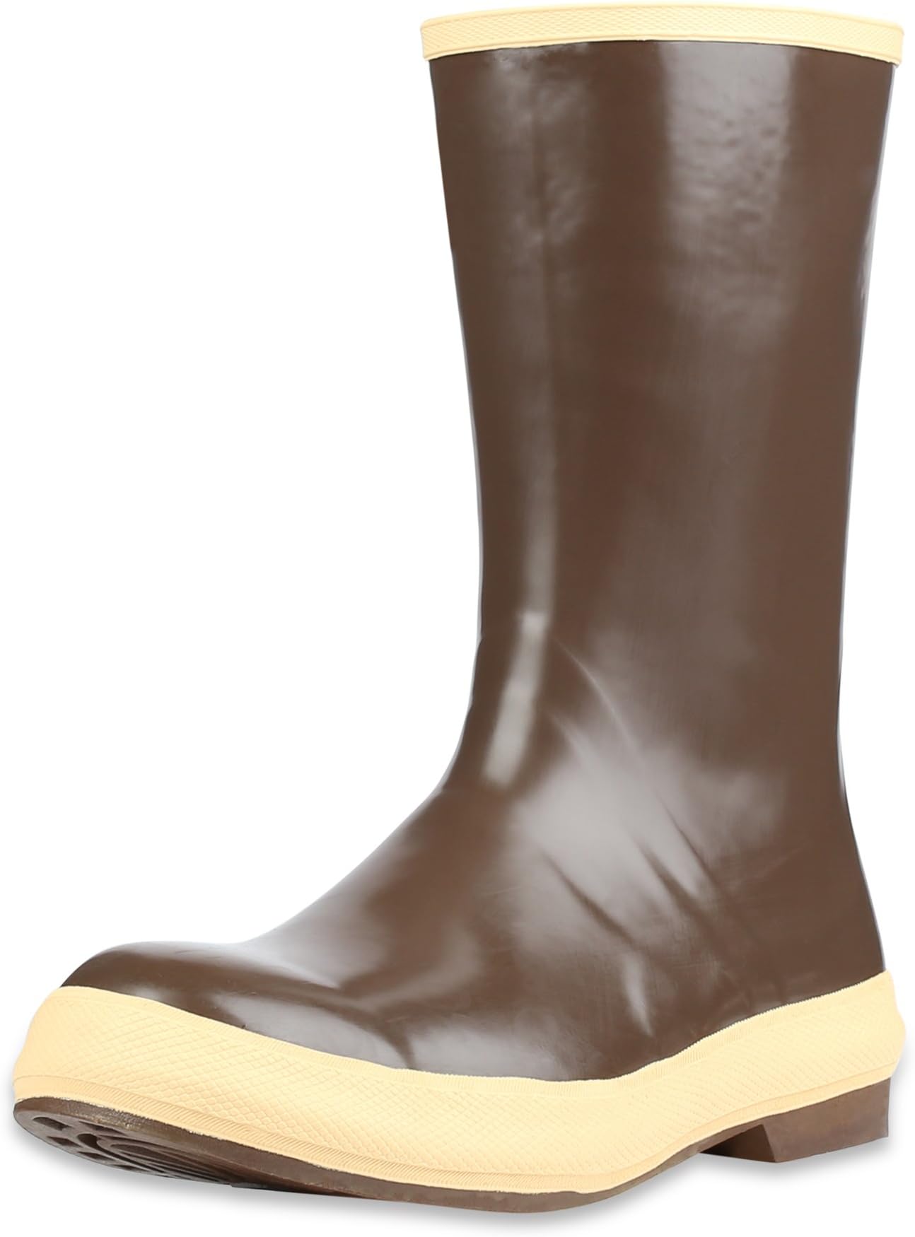 Servus 12" Neoprene Soft Toe Men's Work Boots with Chevron Outsole, Copper & Tan (22115), 9, 12-Inch Height