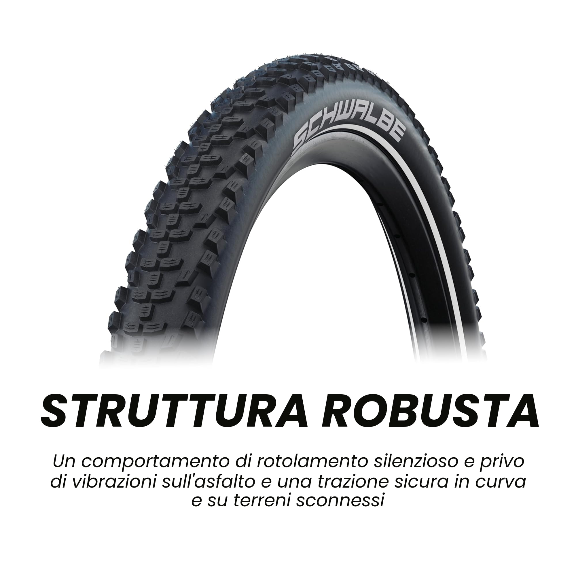 Schwalbe Pneumatici Smart Sam Performance MTB, 57-622 (29 x 2,25")