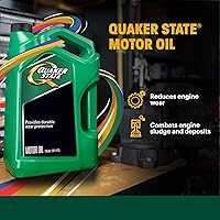 Vista 4 de Quaker State - Aceite de motor, 10W-40, 1 cuarto de galón (paquete de 6)
