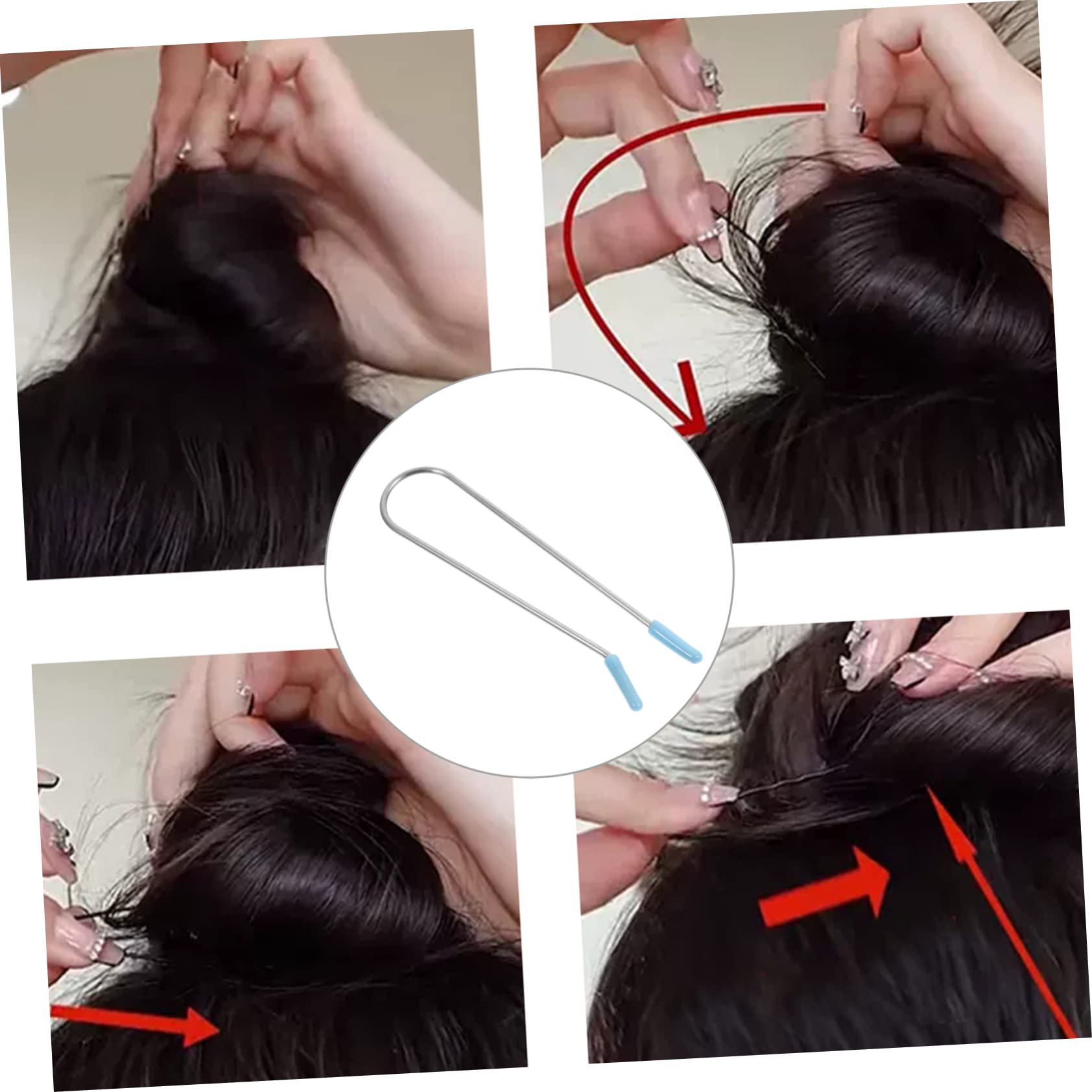 minkissy 100piezas Clips Para Cabello Eléctricos Fijación Para Rizador De Cabello Clips De Repuesto Para Rodillos De Perm Salón y Hogar Herramientas De Estilo