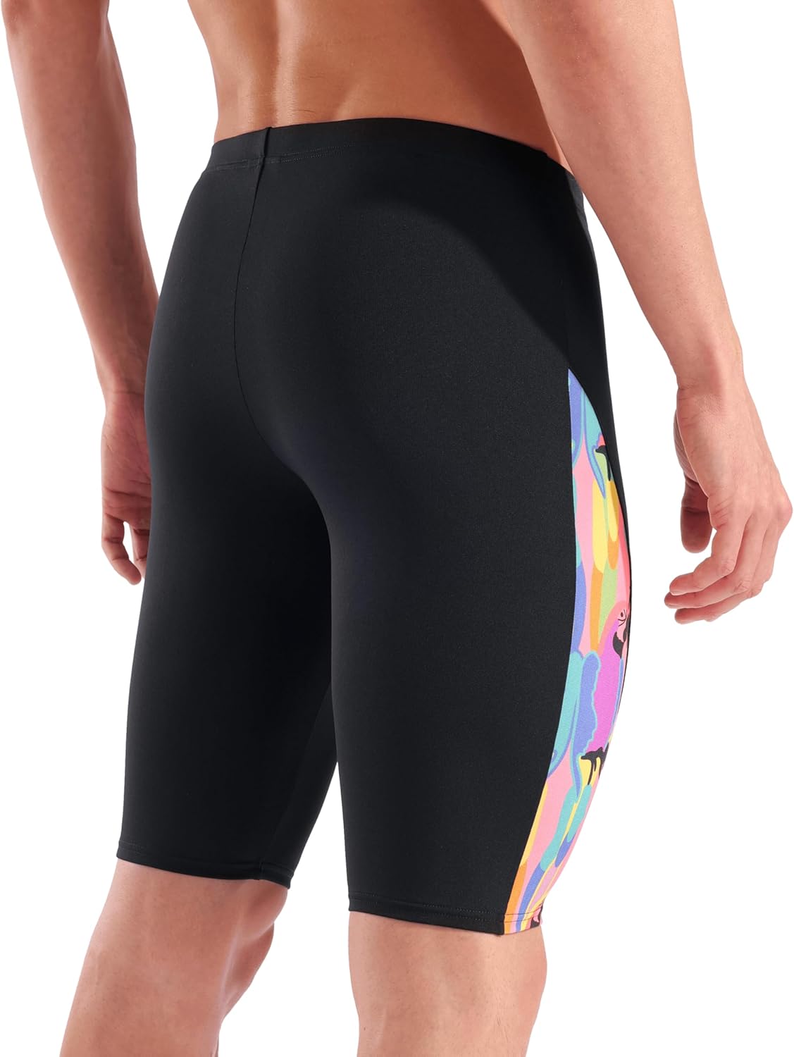 Arena Men's Arena Performance Men's Tropical Delight Swim Jammer Sports Shorts Bathing Suit