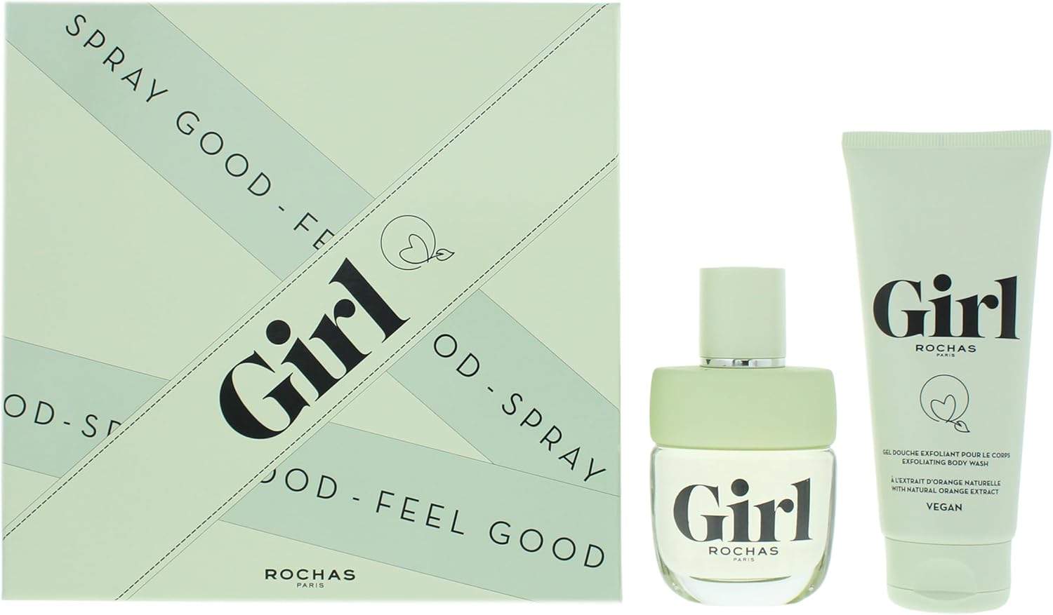 rochas girl woda perfumowana 60 ml   zestaw  