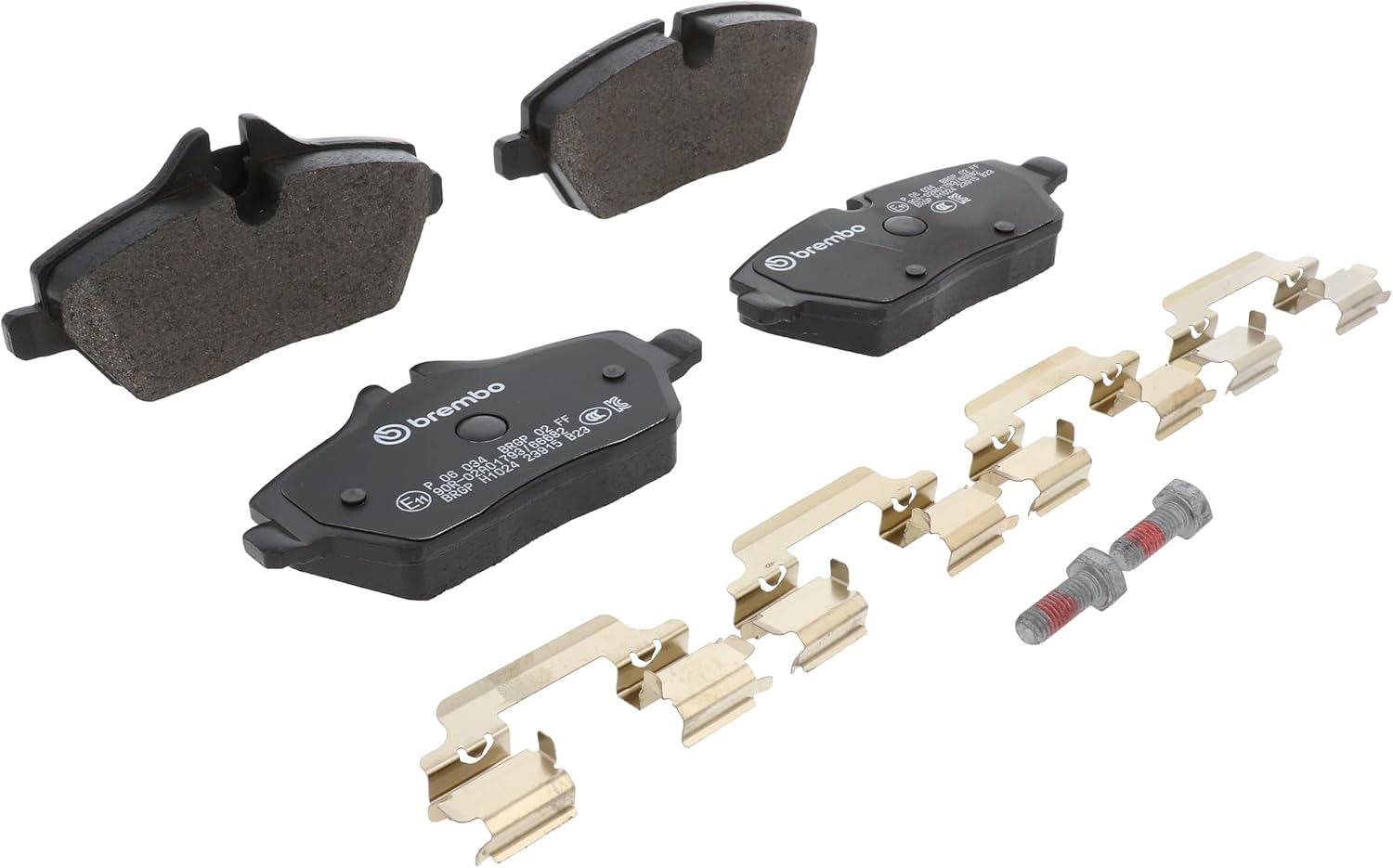 Brembo P06034 Low-Met Front Disc Brake Pad Set BMW/MINI OE# 34116772892