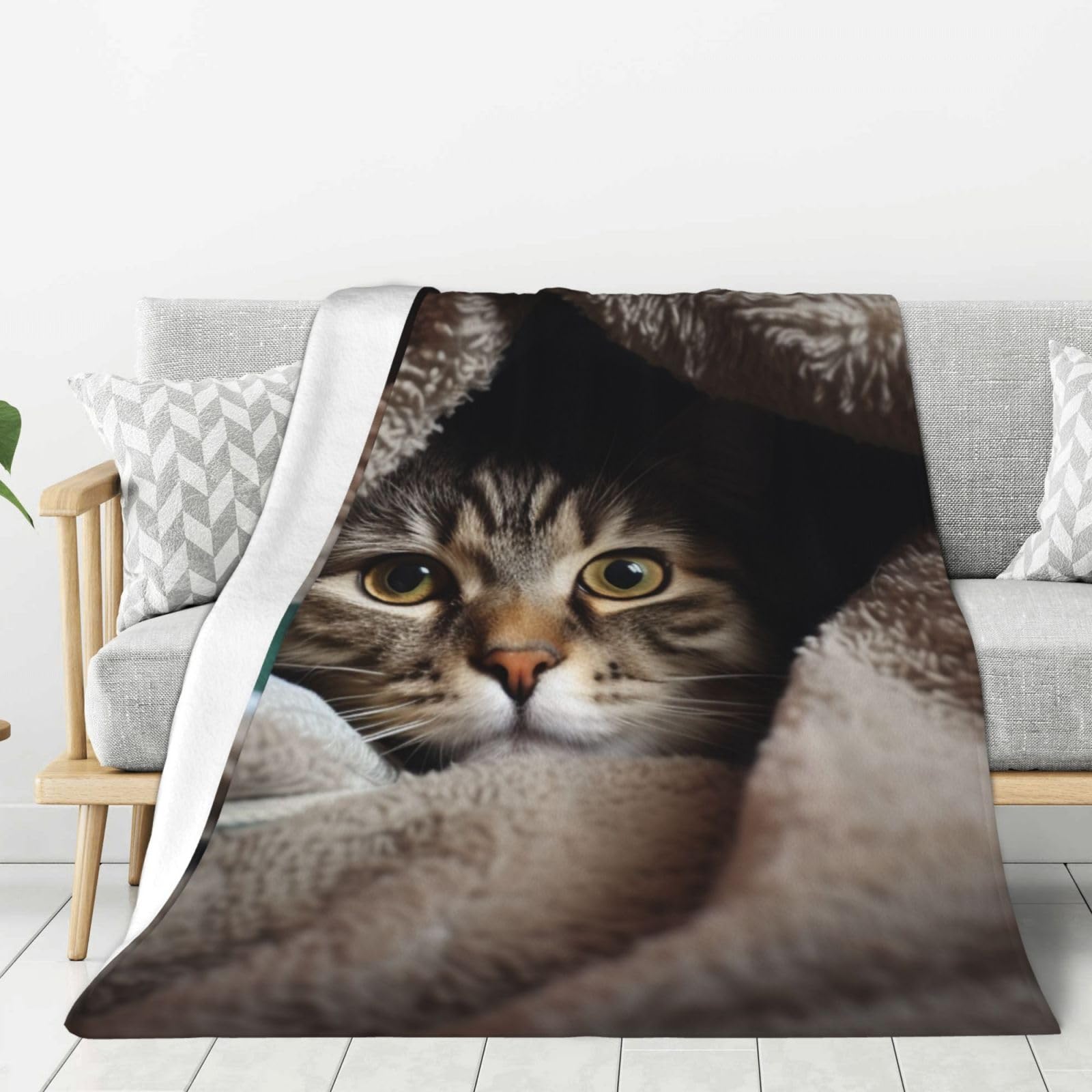 Couverture en flanelle lavable plaid lit et couverture polaire douce