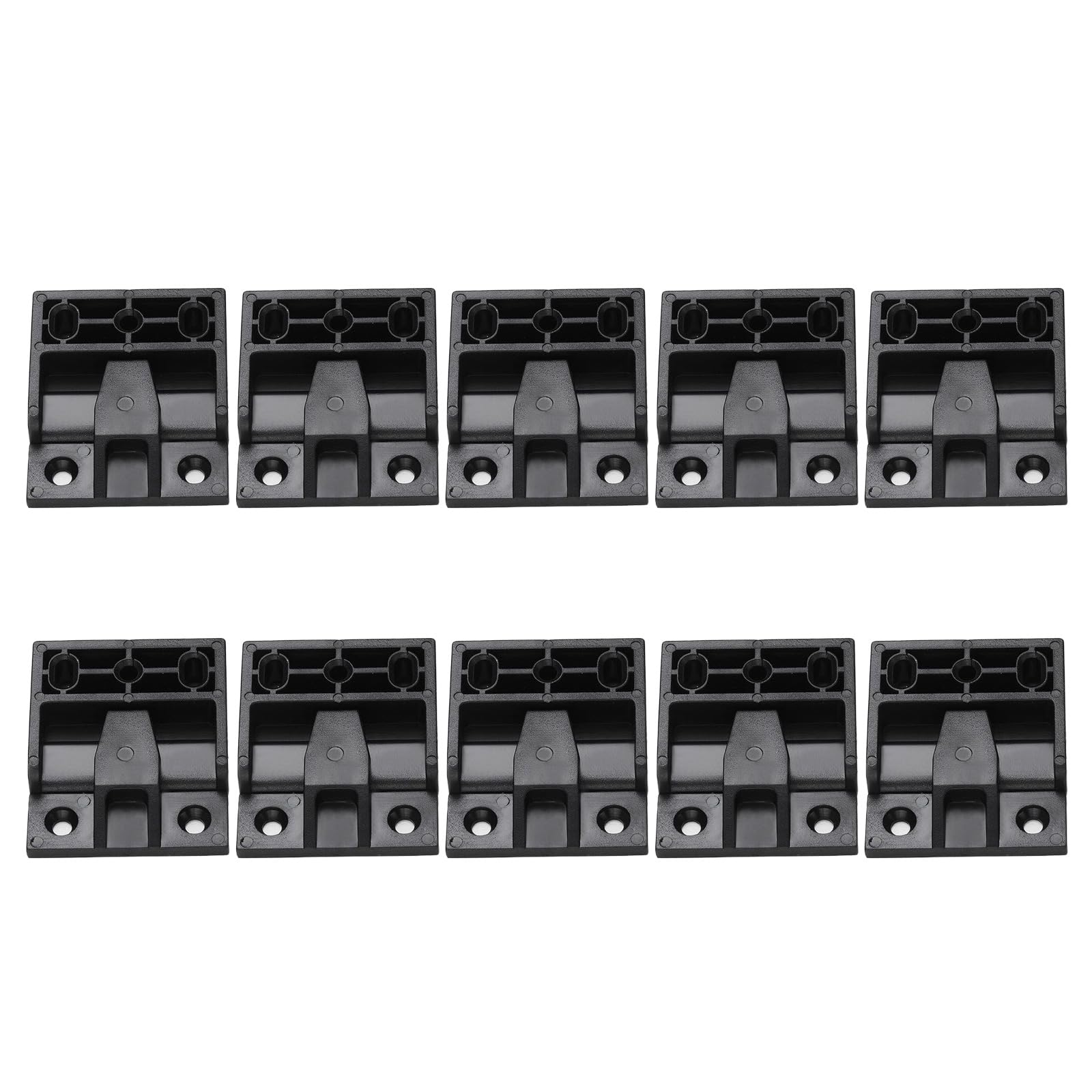 Msioytog Multicolor 10Pcs Push In Plinth Fasteners Quickly Fitting Furniture Panel Board Connector Press Fit Panel Clip Push In Plinth Fasteners