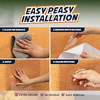 Vista 3 de 18 paquetes de hojas protectoras para muebles contra arañazos de gatos – Protector transparente para sofá y sofá contra las garras de los gatos