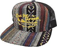 Vista 33 de ThatsRad Out for Trout Corduroy Snapback Sombrero Gorra Pesca con Mosca Pescador