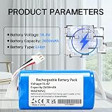 MD-C30B LTR300VX Aspirateur Batterie pour Liectroux C30B, C30B 2D WiFi - 2