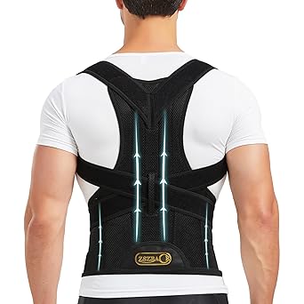 Back Brace and Posture Corrector for Men and Women Adjustable