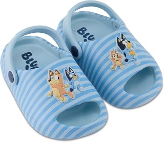 & Bingo Kids EVA Clog - Molded Open Toe EVA Clog for Boys & Girls Featuring, Bandit, Chilli & Bingo Shoes