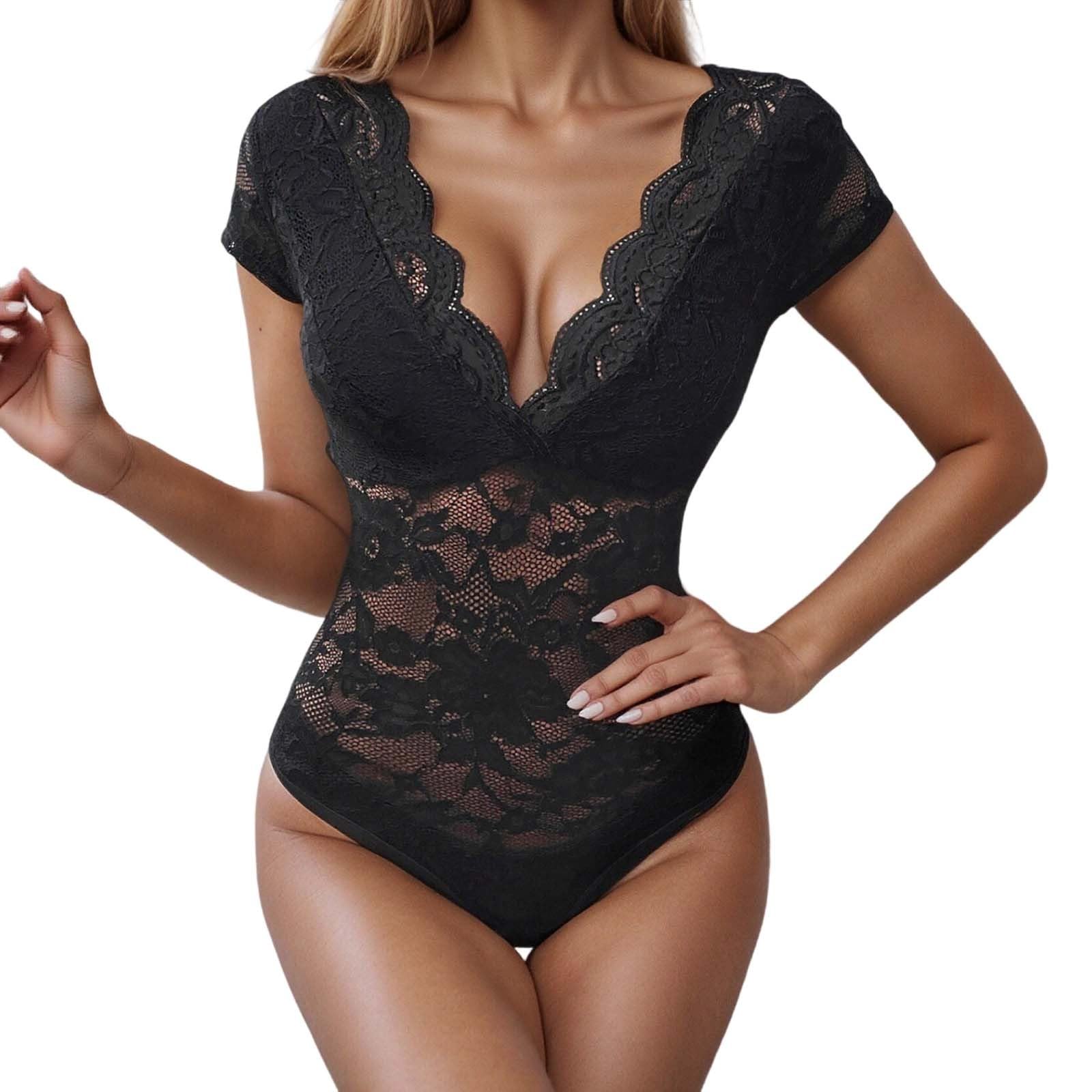 Combinaison grande taille extensible et confortable à manches courtes - 8