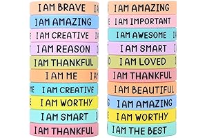 20 Inspirational Rubber Bracelets for Students