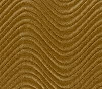 Vista 13 de The Yard - Remolino flocado de tela de terciopelo de 58 pulgadas de ancho (amarillo)