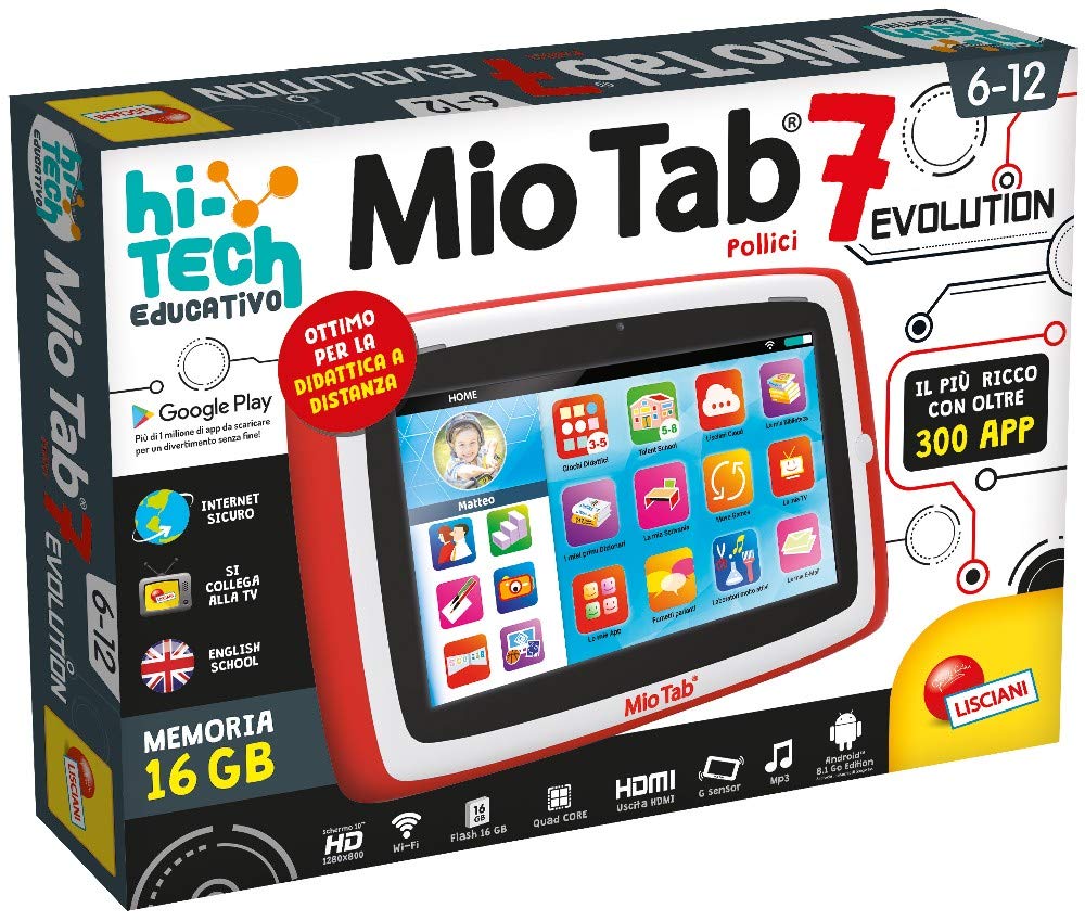 Liscianigiochi - Mio Tab 7" Evolution 2019, 77380