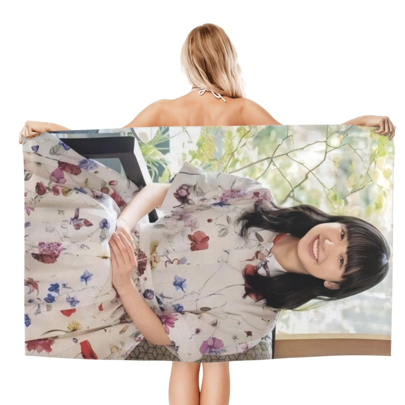 Amazon｜korkus 芦田愛菜 バスタオル ハンドタオル ビーチタオル