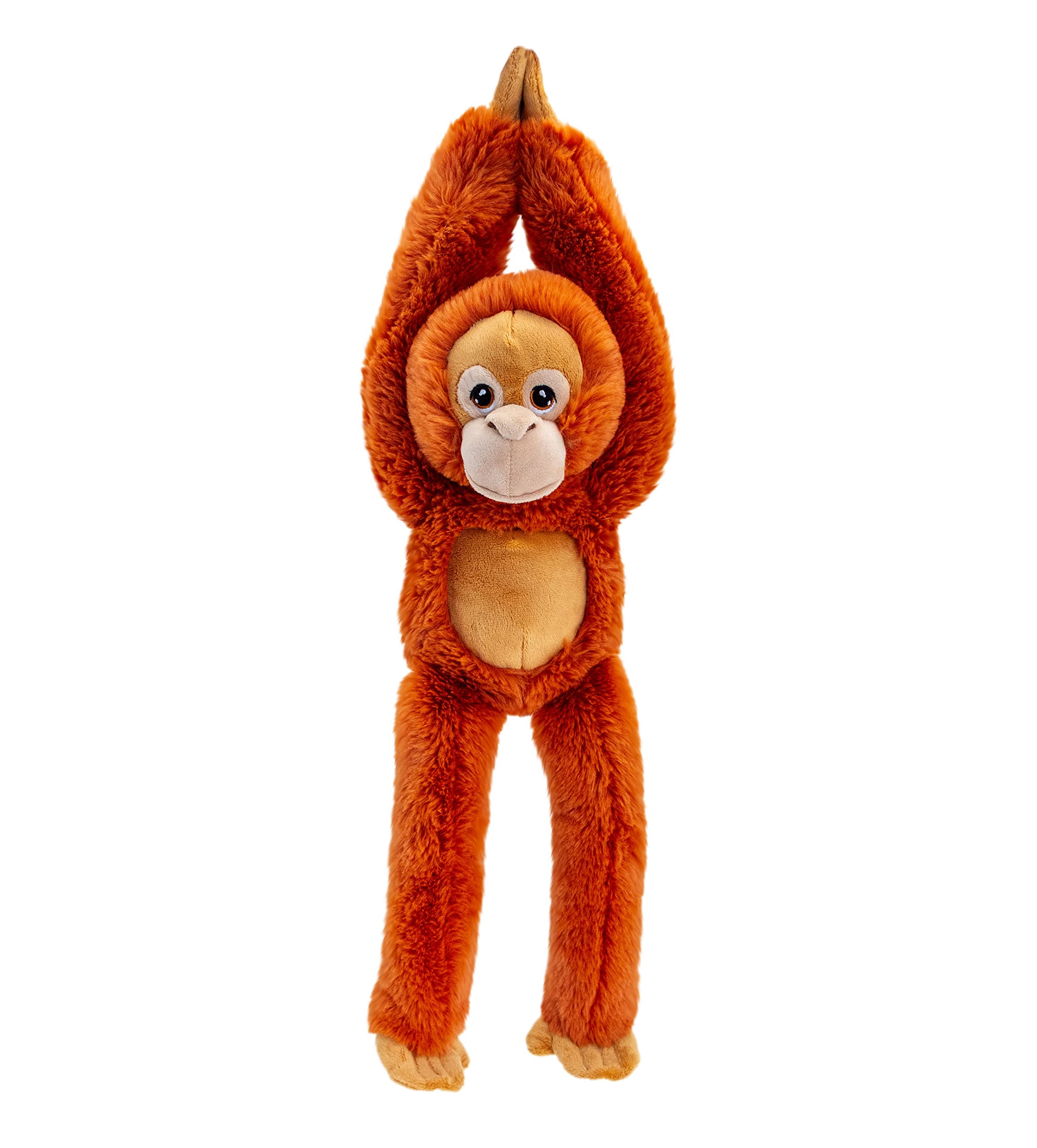 Keeleco Longarm Orang-Utan Plüschtier, 38 cm