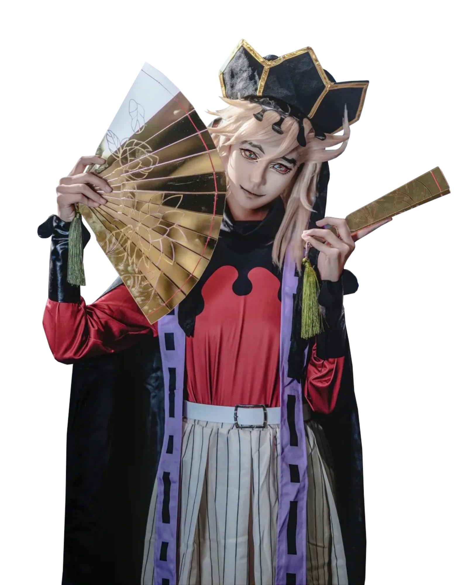Disfraz de Demon Twelve Kizuki Cosplay Outfit Kokushibo Disfraz Akaza Cosplay Douma Halloween Disfraz adulto carnaval