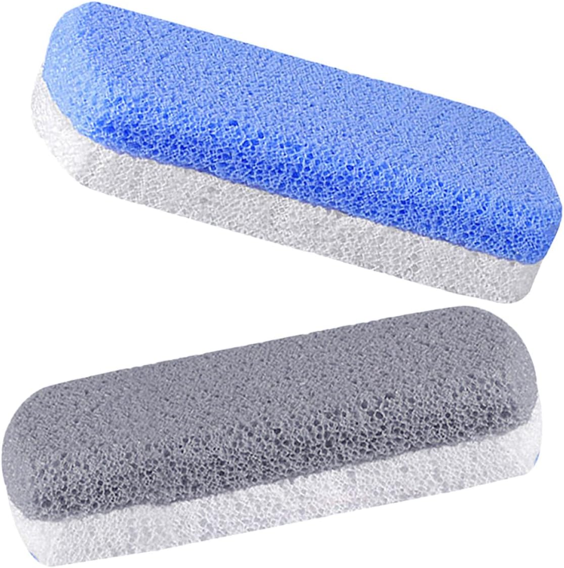 2pcs Foot Pumice Stone Dead Skin Exfoliating Pedicure Tool Callus Remover Foot File for Cracked Heels Home Scrubber for Care