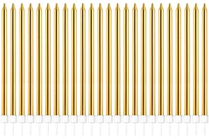 Gold 24ct Sparkler Candles for Cake