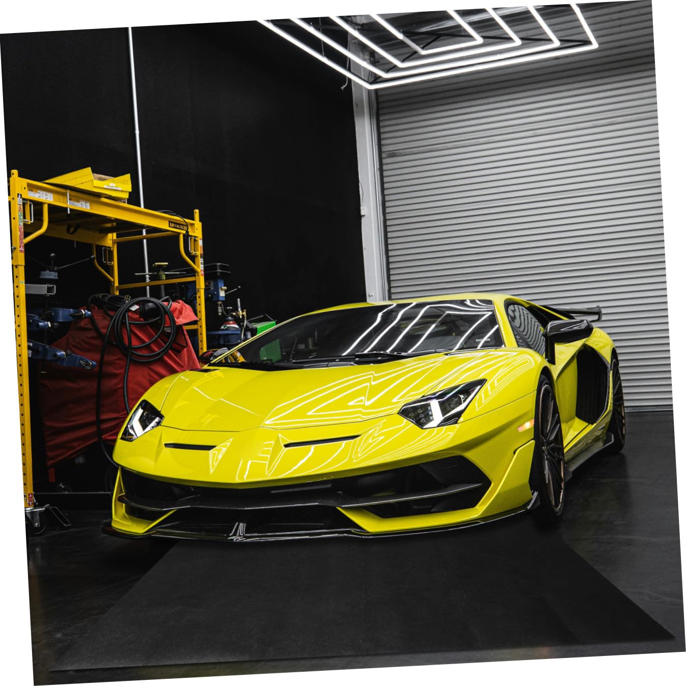 Tapis Absorbant Huile pour Garage avec Dos Imperméable Tapis sous Voiture Réutilisable Protection Sol Taches et Absorbant Déversements Huile