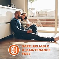 Vista 6 de QuietWarmth Float QWARM1.5X5F120 Alfombrilla de Calefacción Radiante para Suelo para Debajo de Laminado, Madera, Suelos Flotantes de Vinilo de Lujo