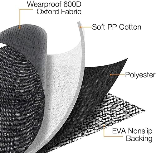 Miniatura 6 de Fundas de asiento de coche para perro funda 100 impermeable para asiento de mascotas a prueba de arañazos resistente y antideslizante para asiento