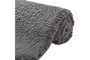 Gorilla Grip Shower Mat: Non-Slip Bathroom Rug with Soft Luxurious Microfiber
