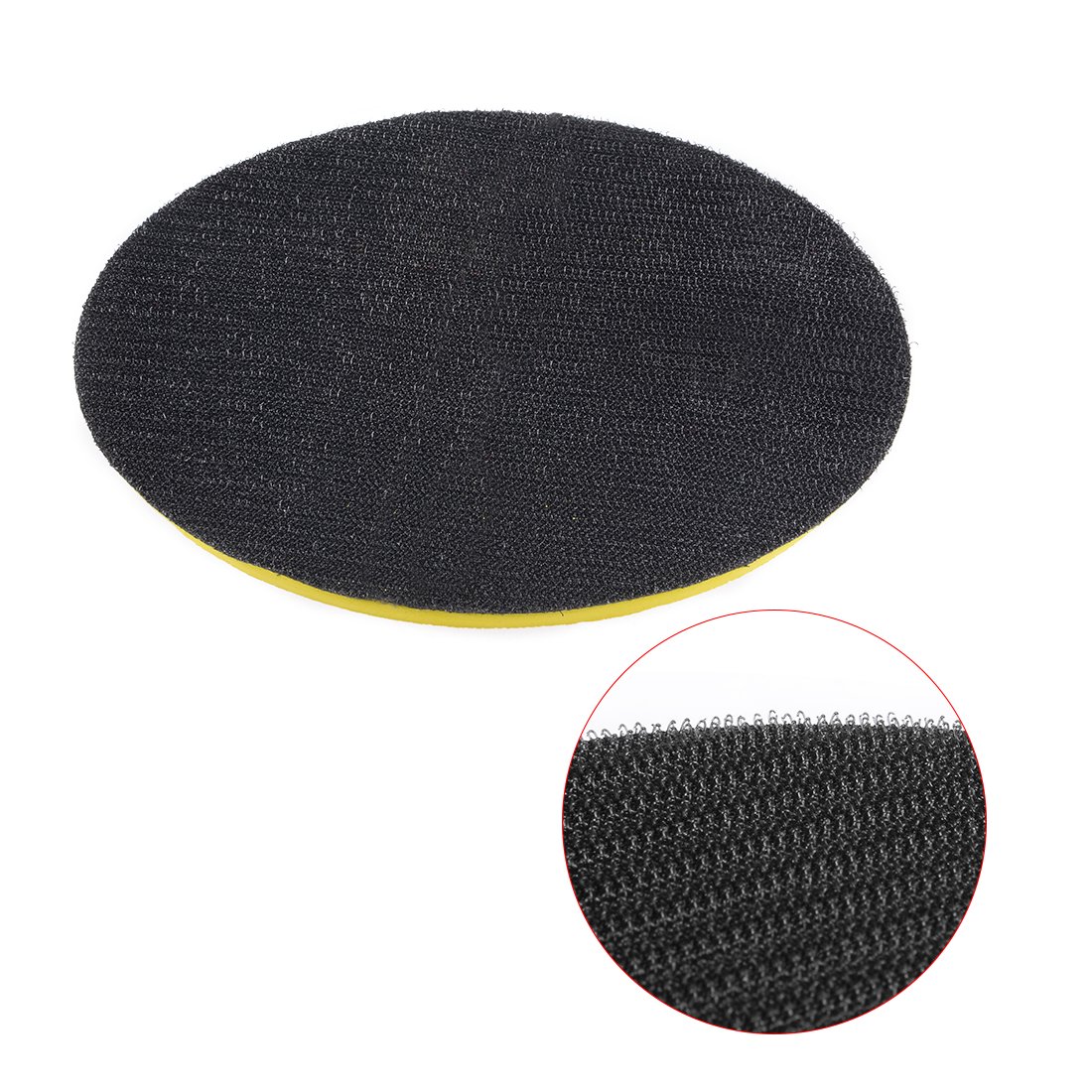 uxcell 4" Hook and Loop Backing Pad Sanding Polishing Backer Plate with M10 Female Thread for Random Orbit Sander Polisher Buffer