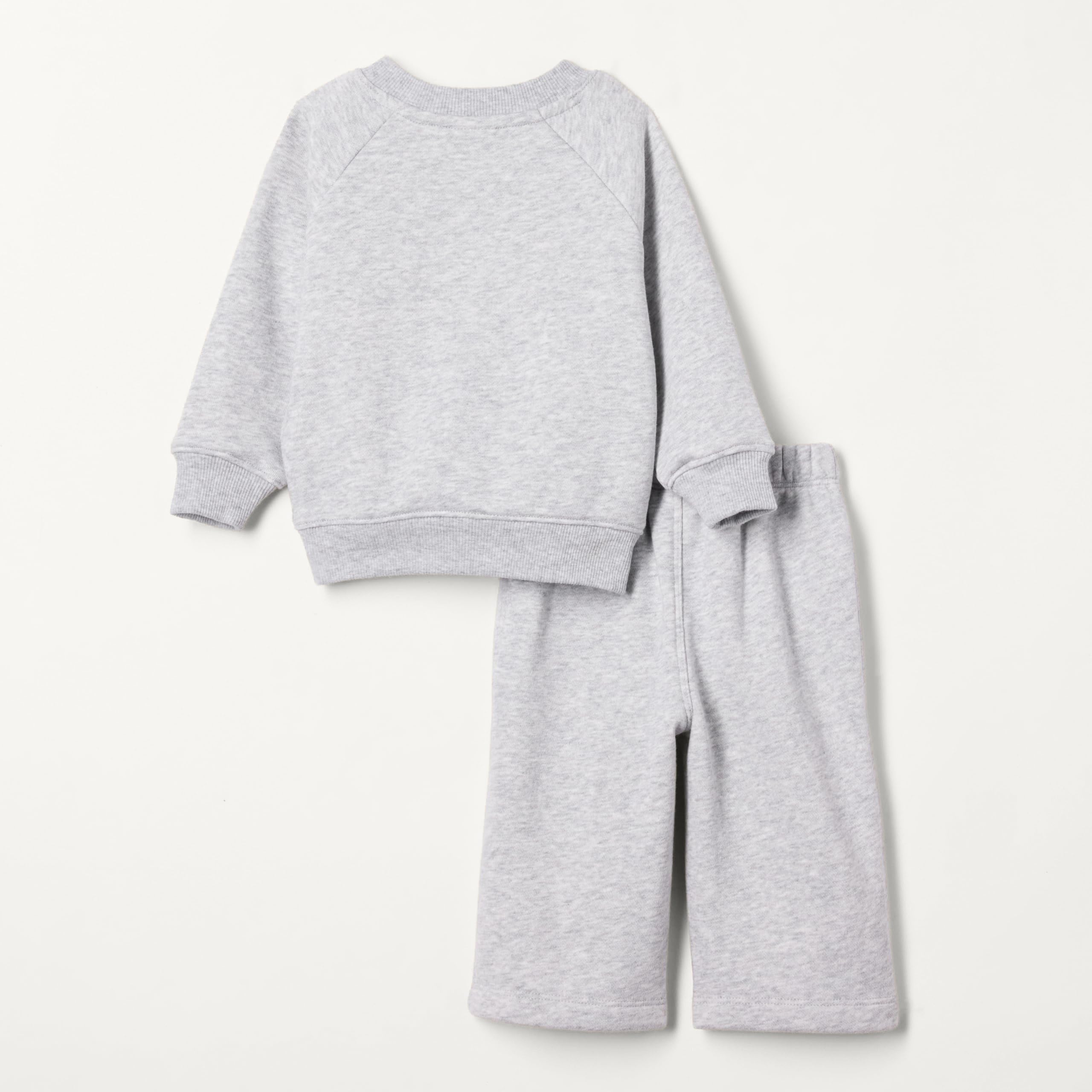 Amazon Essentials Unisex bebé Conjunto de Sudadera y Pantalón de Chándal de Felpa Francesa