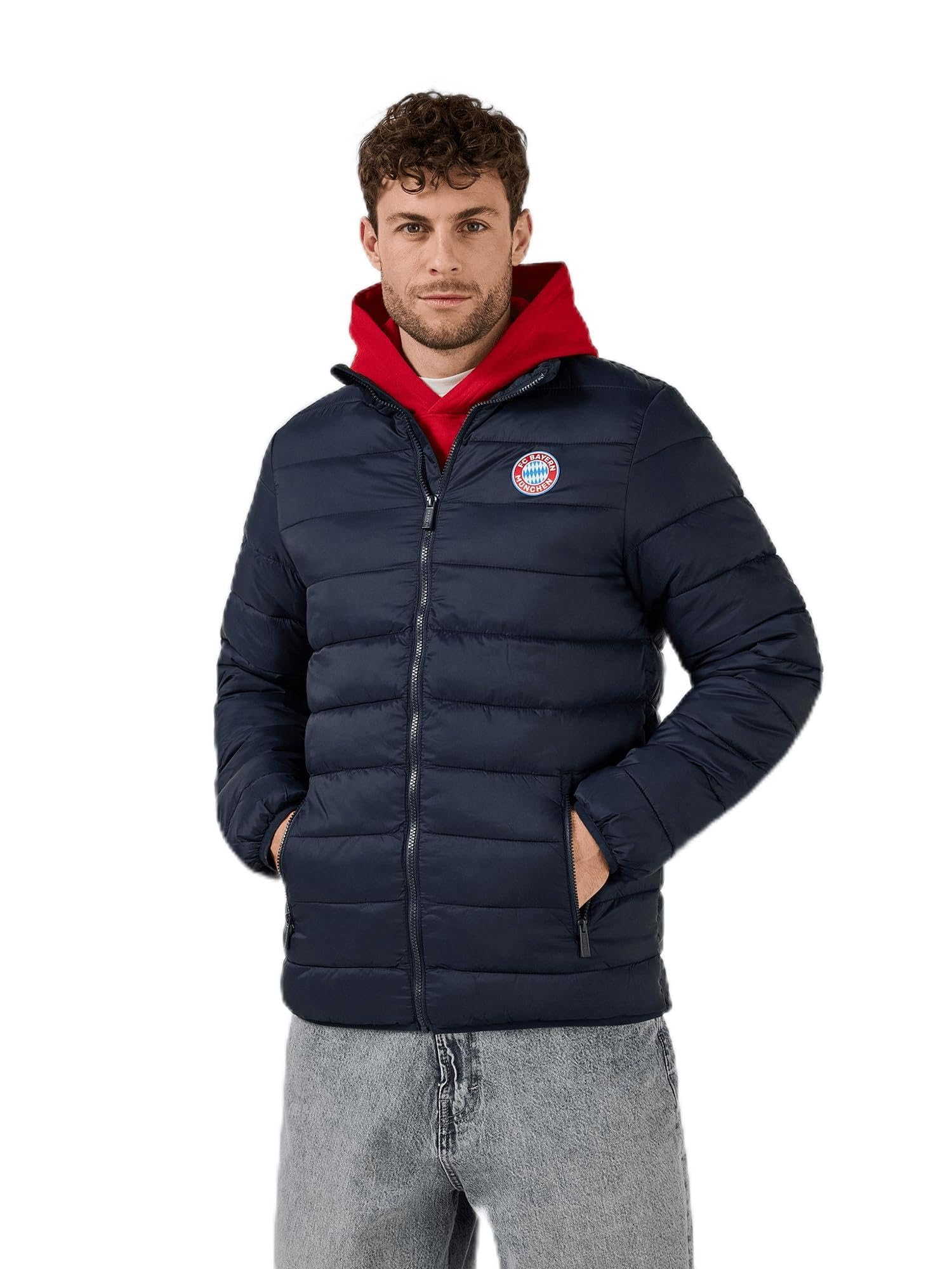 FC Bayern München | Steppjacke Essentials | Herren | Navy