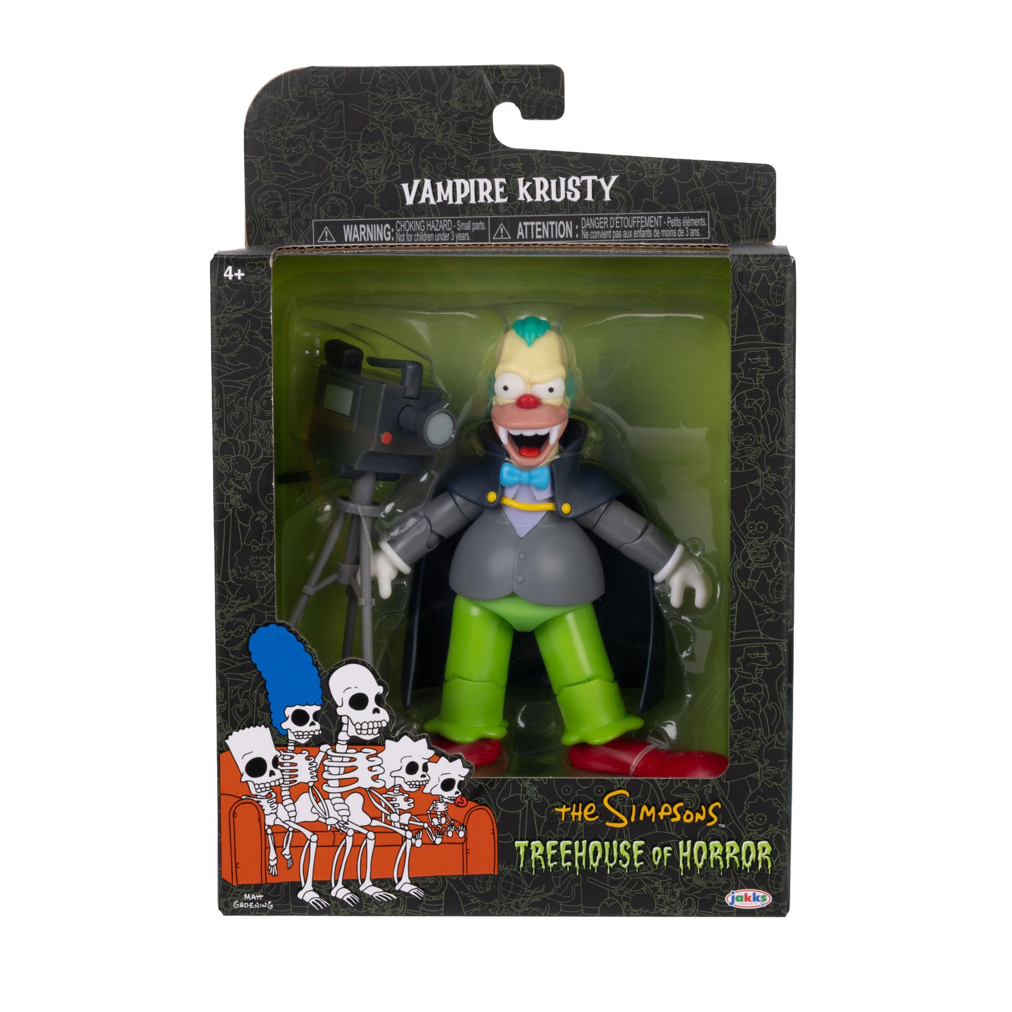 The Simpsons THOH Vampire Krusty the Clown Deluxe 5 Figure
