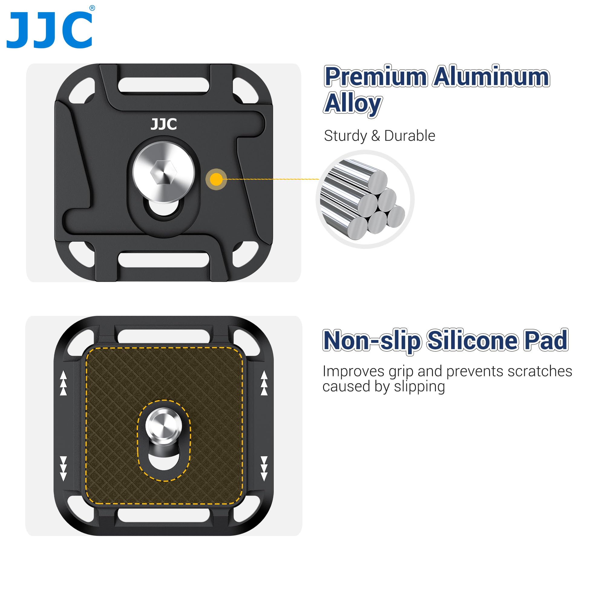 ABS antislip Spons Metalen U-Vormige Camera Ho... - Grandado