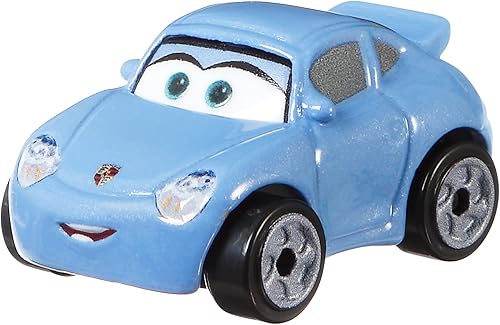 Miniatura 5 de Mattel Disney and Pixar Cars Mini Racers, paquete de 10 unidades, juego coleccionable con 10 vehículos de juguete, personajes favoritos de los
