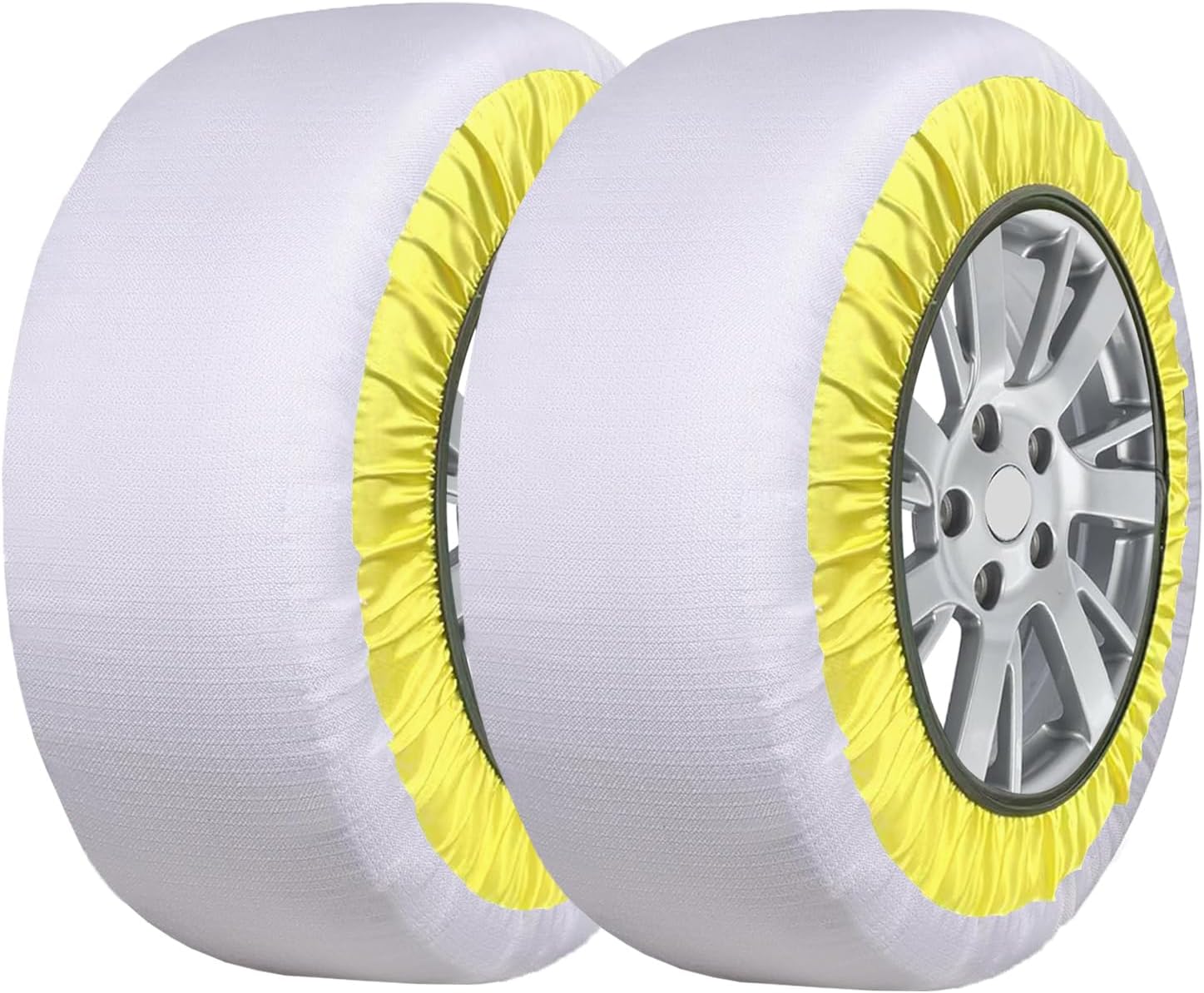 タイヤチェーン 布製 スノーソックス チェーン規制適合 非金属 布チェーン 正規品 簡単装着 ジャッキ不要 軽量 布製タイヤすべり止め 冬雪 雪道 凍結 緊急用