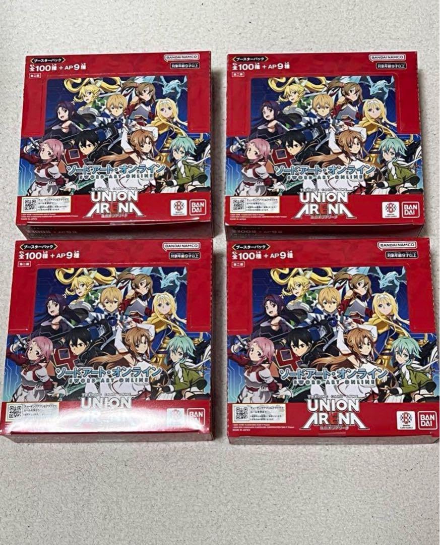 Union ユニオンアリーナ アート オンライン SAO 4BOX