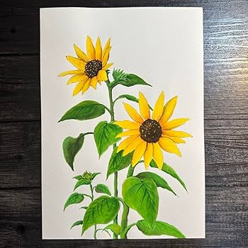 豊かな世界(ひまわり)アクリル画 豊かな世界(ひまわり)アクリル画 豊かな世界(ひまわり)アクリル