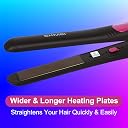 SKMEI SK-328 Professional Hair Straightener (Pink) (SK-328) gallery image