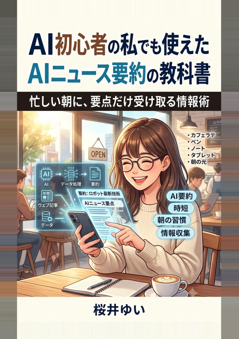 AI初心者の私でも使えたAIニュース要約の教科書: 忙しい朝に、要点だけ受け取る情報術 (やさしいAIツール入門シリーズ)