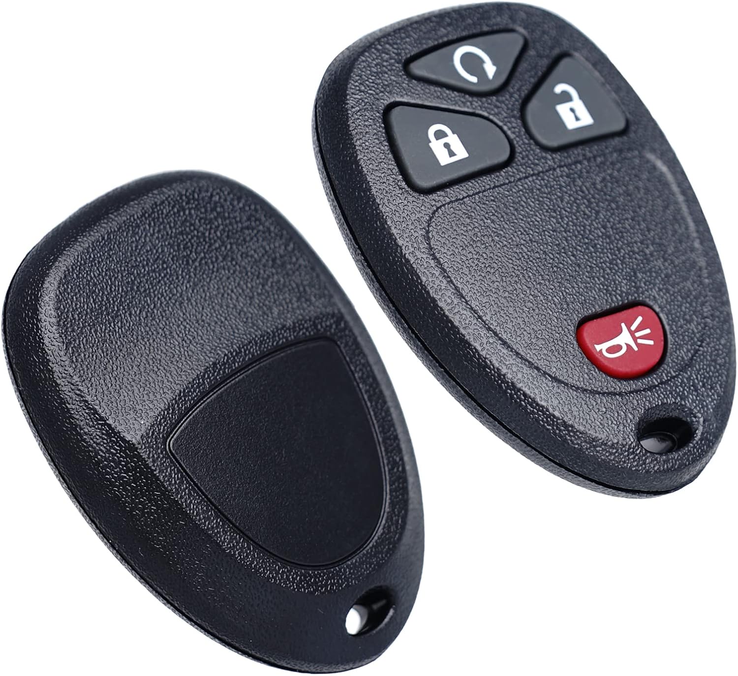 MechanMagic Key Fob Replacement Fits for Chevy Silverado Avalanche Equinox Express Traverse GMC Yukon Sierra 1500 2500 3500 HD Acadia Savana Buick Enclave 2007-2013 Keyless Entry Remote Control Sets 2