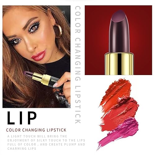 Miniatura 8 de Lip Stain Lip Stain - Lápiz labial de larga duración, impermeable, nutritivo de larga duración, bálsamo labial, hidratante labial para mujeres (rosa