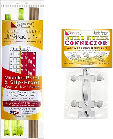 Amazon.com: Quilt Ruler Upgrade Kit and Connector Bundle