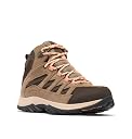 Columbia Women Brown OmniTech Crestwood Mid Hiking & Trekking Waterproof Shoes, UK-5 gallery image