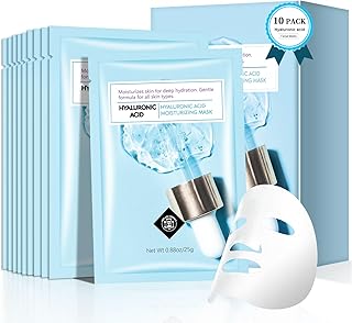 Mascarilla facial de ácido hialurónico para l...